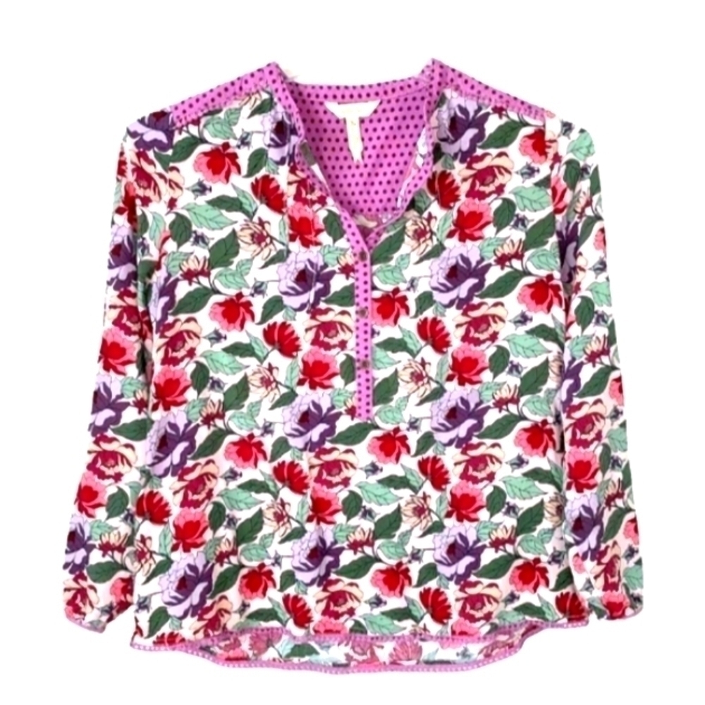 Matilda Jane top Med l/S floral   Once Upon a time